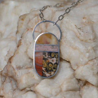 Soledad Handmade Bonfire Halo Necklace