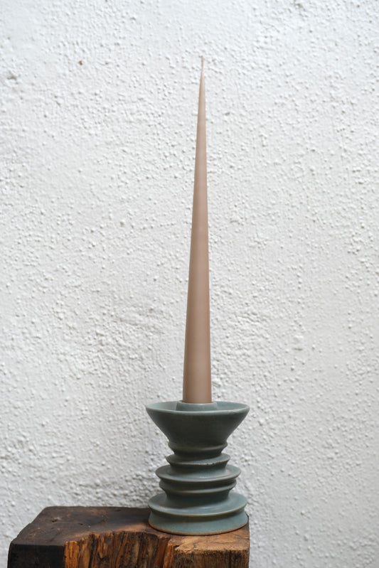 Grandmont Street Turquoise Taper Candle Holder #3