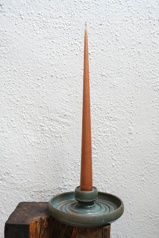 Grandmont Street Turquoise Taper Candle Holder #1