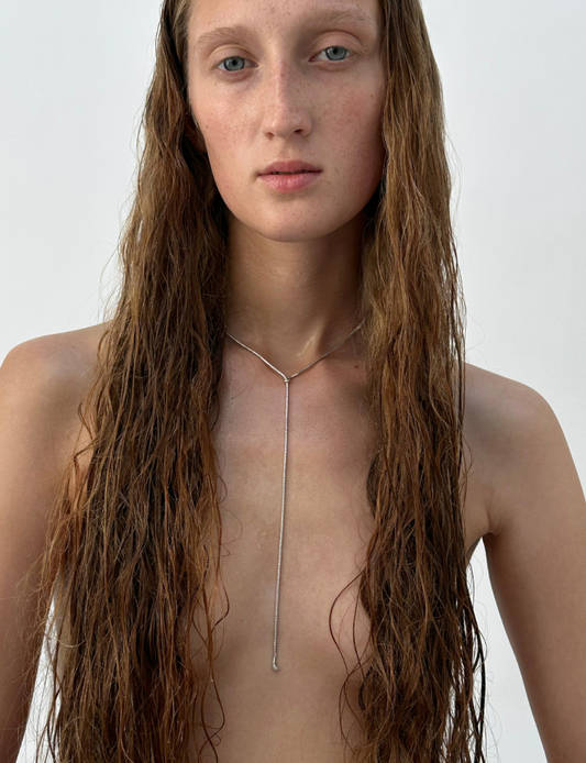 Mussels and Muscles Dripping Snake Necklace