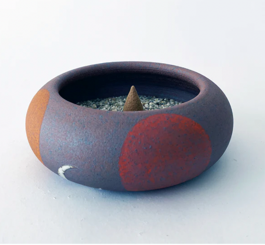 MQuan Studios Rock Vessel Four Rainbow