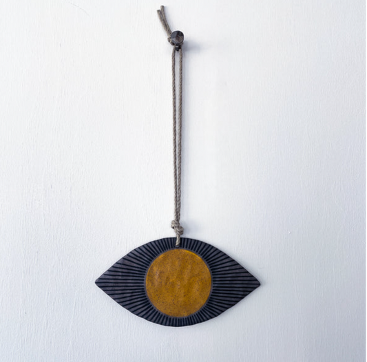 MQuan Large Yellow Eye Ornament