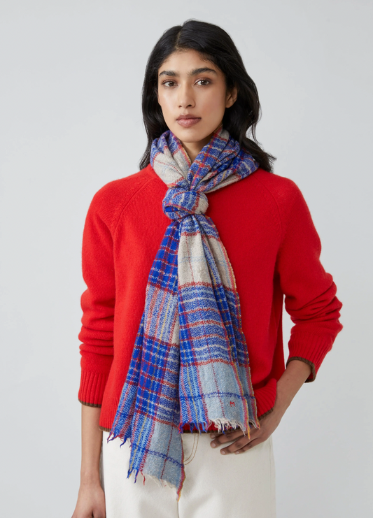 Moismont Scarf no. 803 Royal Blue