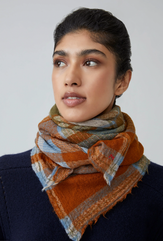 Moismont Scarf no.752 Toffee/ Multi