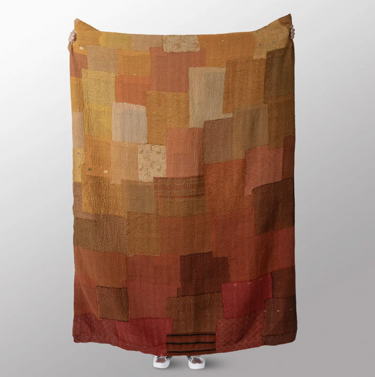 Maison Mieko Utopia Kantha Throw