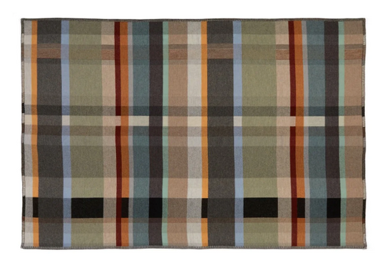 Wallace + Sewell Chipperfield Merino Lambswool Block Throw