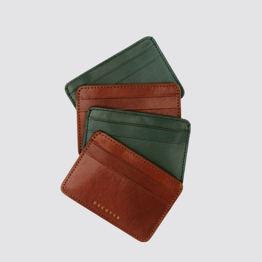 Escuyer Leather Card Holder