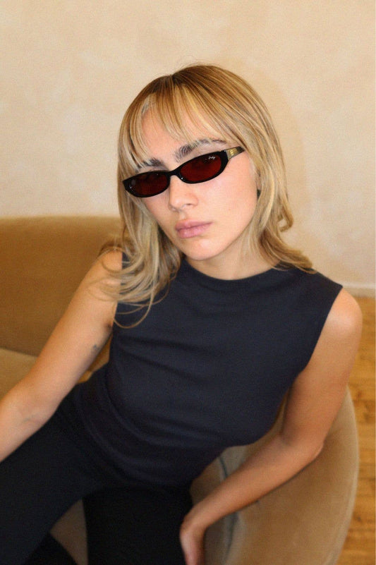 Indy Gisele Amber Polarized Sunglasses – UV Protection