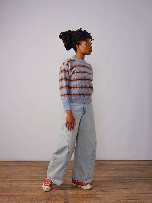 The Endry Vera Fairisle Sweater - Jasper