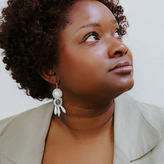 Jacki Holland Teardrop Earrings