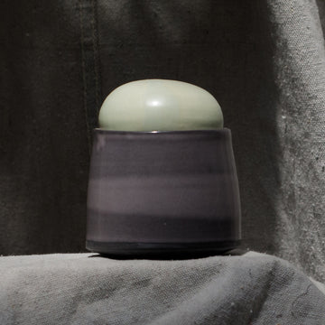 Grandmont Street Puffed Jar Black & Mint