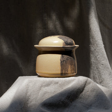 Grandmont Street Puffed Lid Jar Peach