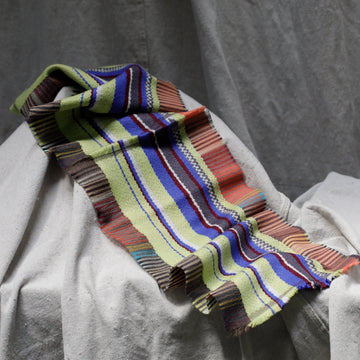 Wallace+Sewell Tippet Scarf Pale Green & Blue