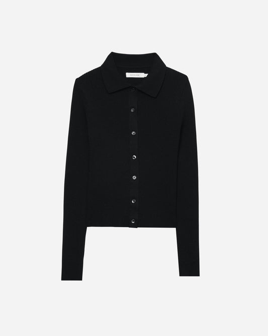 Mijeong Park Ribbed Short Cardigan