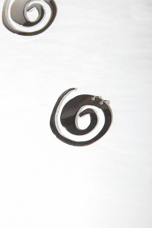 KKCO Pierced Spiral Brooch