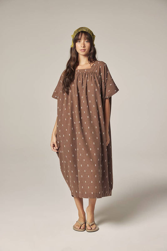Amente Jacquard pull over dress