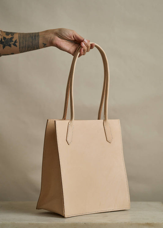 Forestbound Leather Dock Bag, Standard Veg Tan