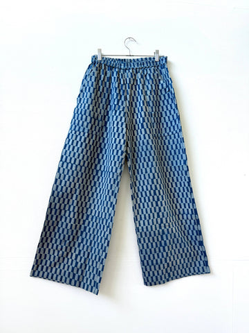 Happy French Gang Omar Indigo Small Rectangle Pants