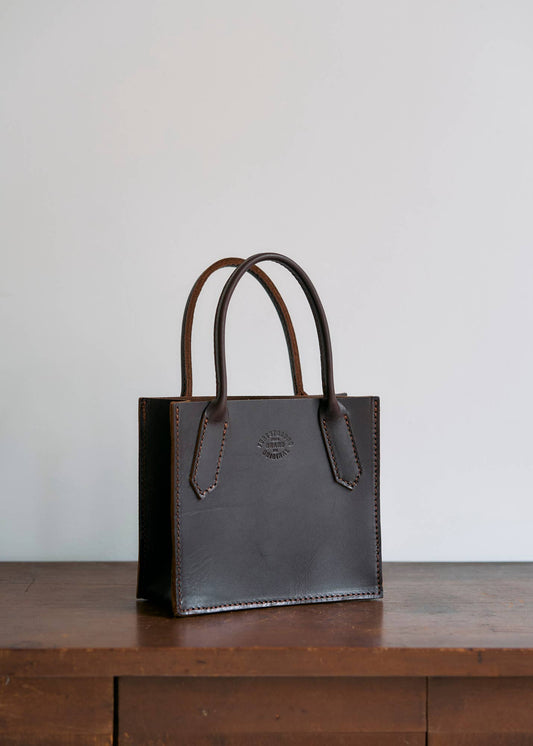 Forestbound Leather Dock Bag, Bebe in Brown Latigo