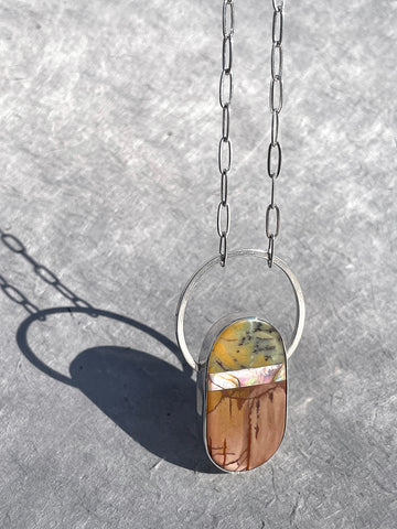 Soldedad Handmade Aurora Halo Necklace