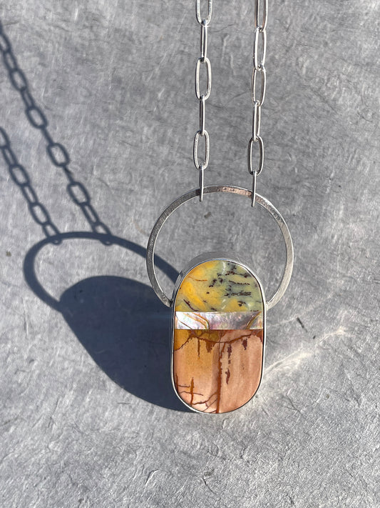 Soldedad Handmade Aurora Halo Necklace