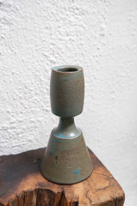 Grandmont Street Turquoise Taper Candle Holder #4
