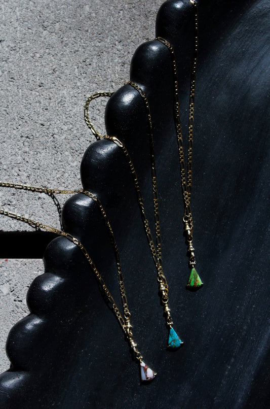 Metier London Flats Necklace with Orion Plaque