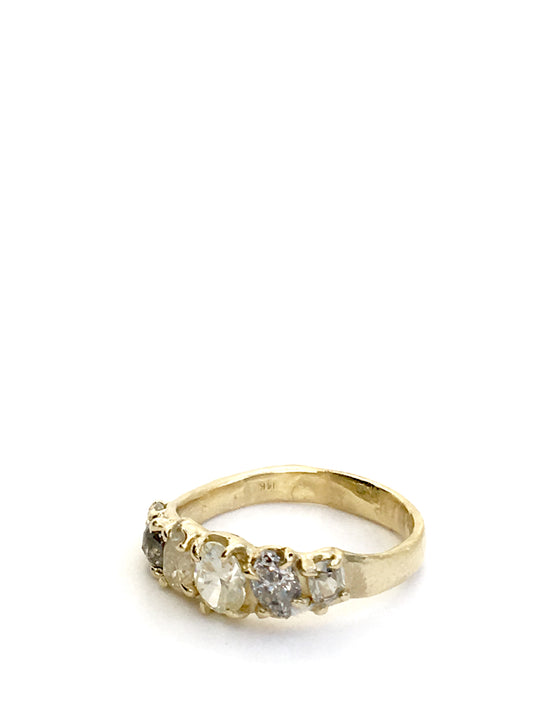 Atelier Narce Mixed Diamonds & Shapes Ring