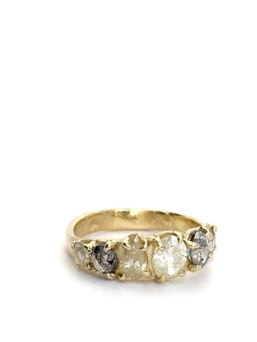 Atelier Narce Mixed Diamonds & Shapes Ring