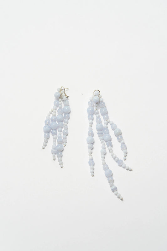 Muscles & Muscles Light Blue Glyzinia Earrings