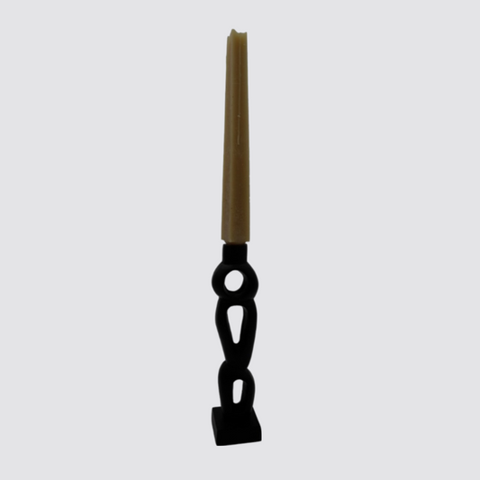 AD Pozas Candleholder Black Tall