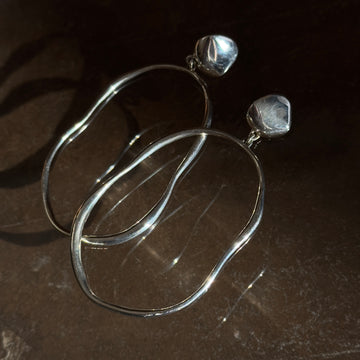 Faris Vero Drop Earring Pair Sterling Silver
