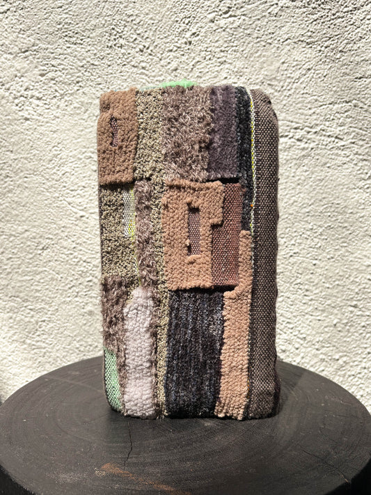 Jess Feury Handwoven Rock Block (Black)
