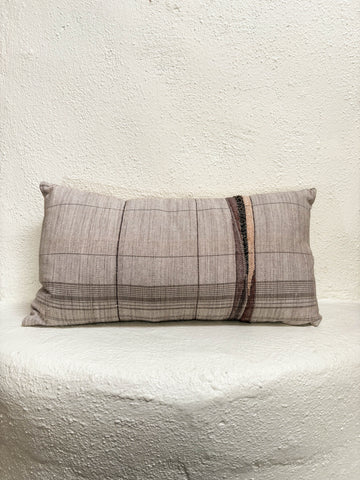 Jess Feury Rock Slab Pillow- Stone / Taupe / Blush