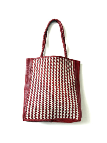 Happy French Gang Darna Red & White Tote Bag