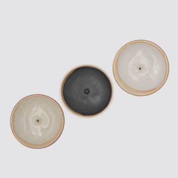 INCAUSA Stoneware Incense Holder