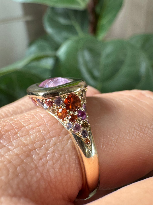 Rokosz X Misfit X Everywhere Sapphire Ring Collab