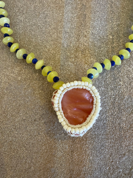 Jacki Holland Carnelian Necklace