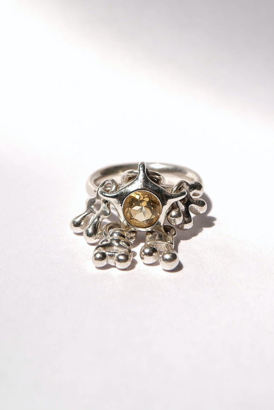 Bravais Lattice Ring 250128 "Five Charm Ring"