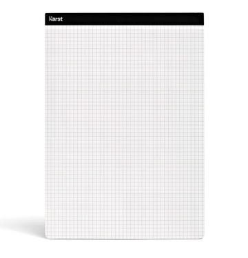 Karst A4 Notepad (Grid)