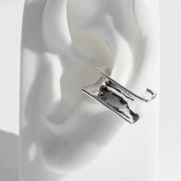 Faris Glacon Ear Cuff Sterling Silver