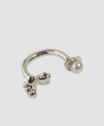 Faris Maar Ring Sterling Silver & Pearl