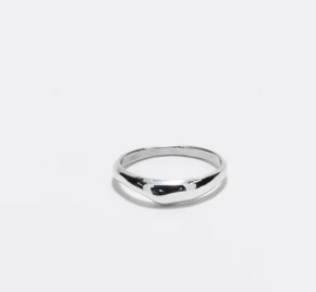 Faris Lull Ring Sterling Silver