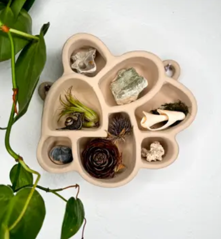 MC Small Cement Cave Wall Hanging #3