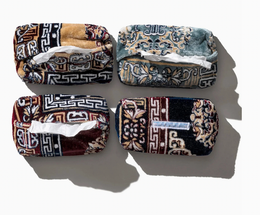 Puebco Assorted Rug/ Tapestry Tissue Holder