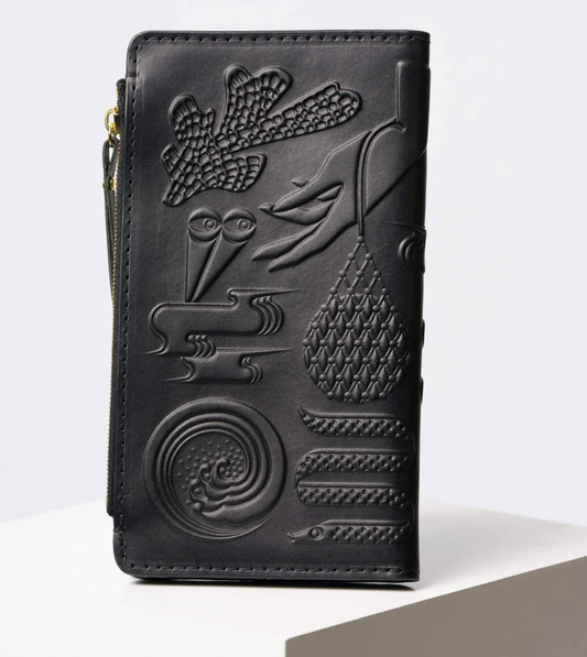 Animal Handmade Long Zip Wallet