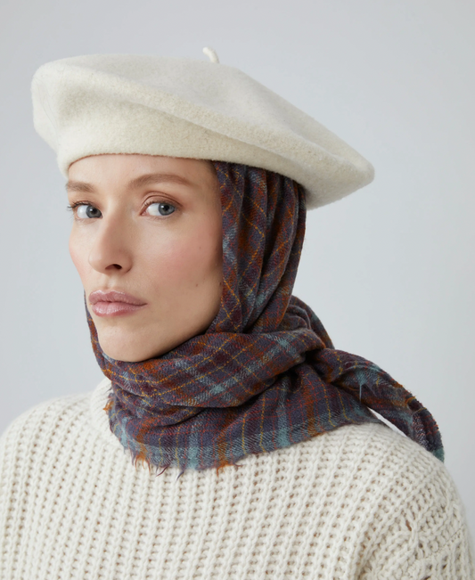 Moismont Scarf no.800 Slate Grey/ Multicolor