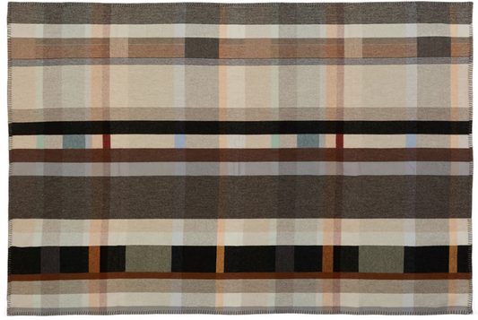 Wallace + Sewell Chipperfield Merino Lambswool Block Throw