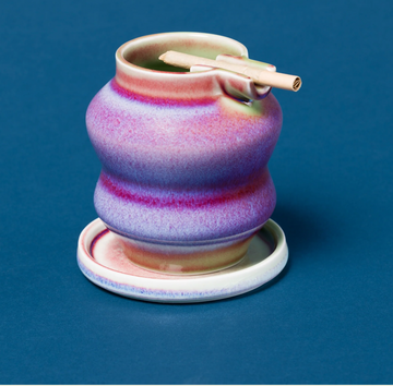 Houseplant Ashtray 3.0 Pink/ Purple