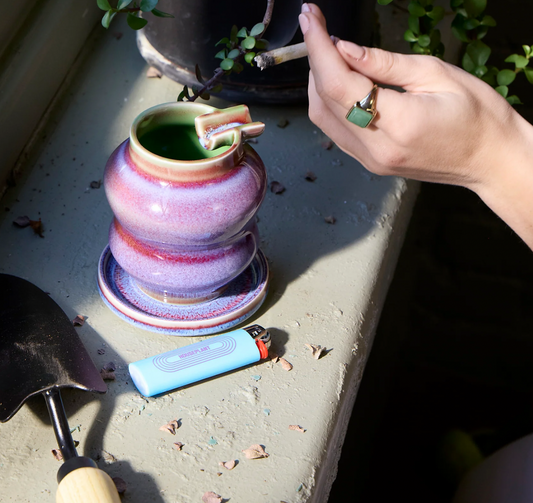 Houseplant Ashtray 3.0 Pink/ Purple